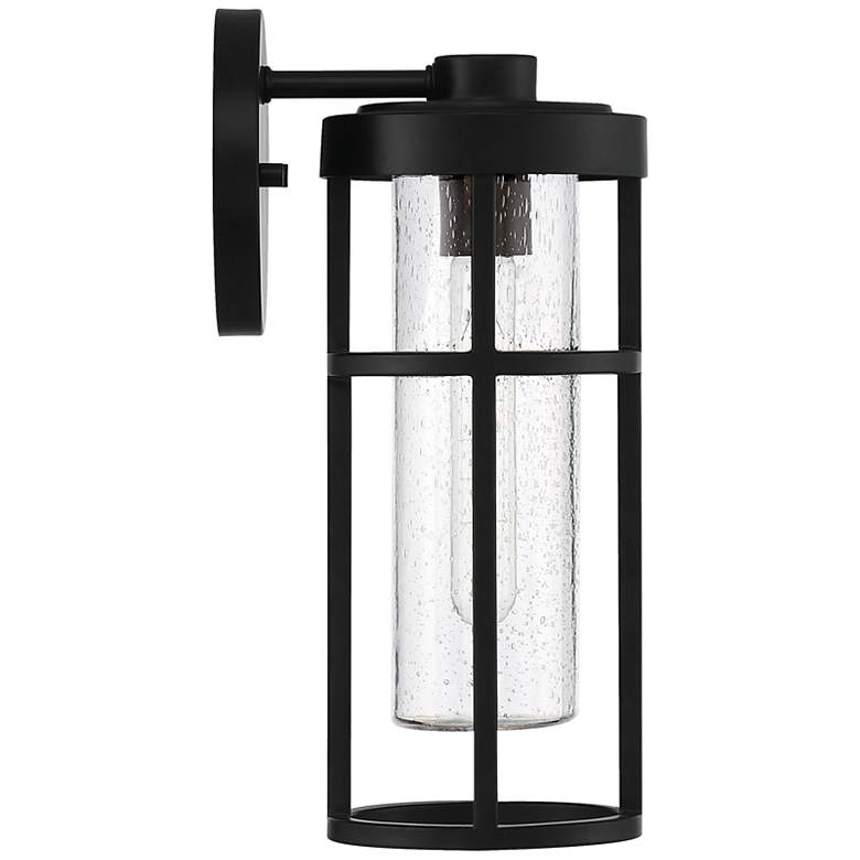 Image 2 Craftmade Encompass 14" High Midnight Outdoor Wall Light more views