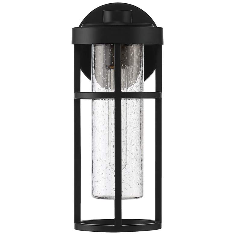Image 3 Craftmade Encompass 14" High Midnight Outdoor Wall Light more views