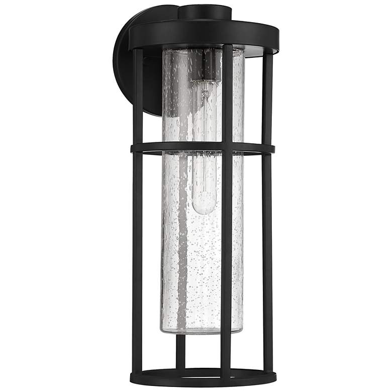 Image 1 Craftmade Encompass 18 1/4" High Midnight Outdoor Wall Light