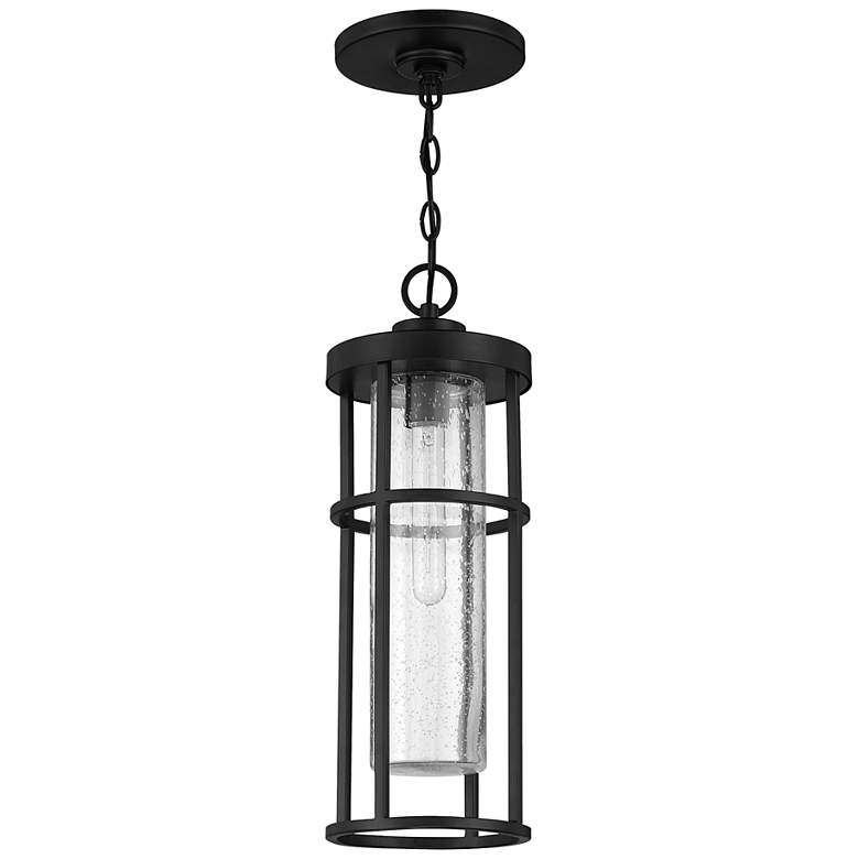 Image 4 Craftmade Encompass 20 inch High Midnight Outdoor Hanging Light more views