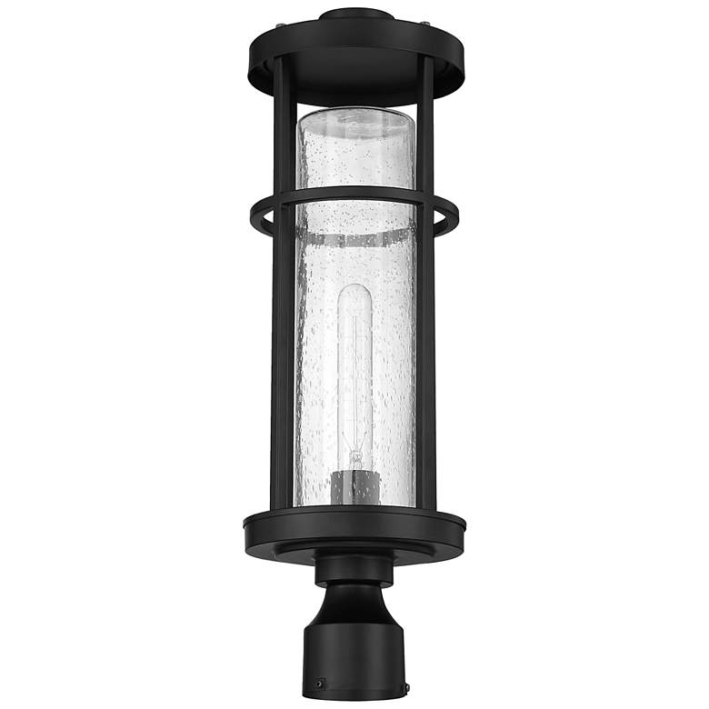 Image 2 Craftmade Encompass 22 1/2" High Midnight Outdoor Post Light more views