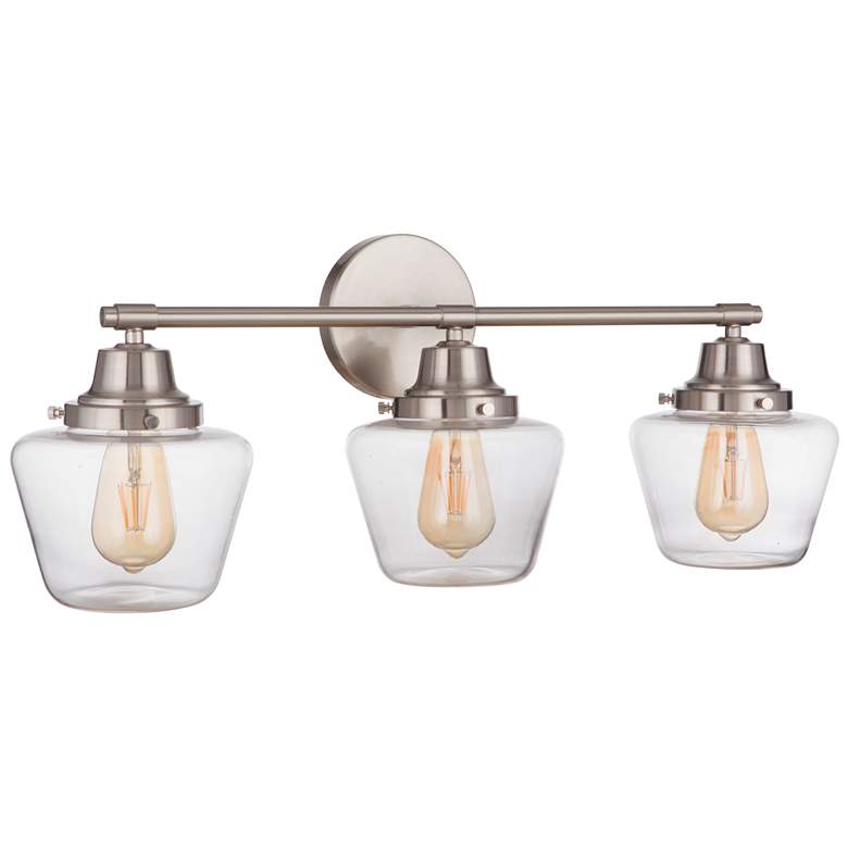 Image 1 Craftmade Essex 3 Light Vanity in Brushed Polished Nickel
