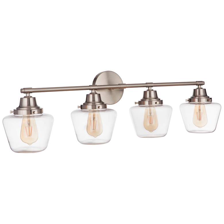 Image 1 Craftmade Essex 4 Light Vanity in Brushed Polished Nickel
