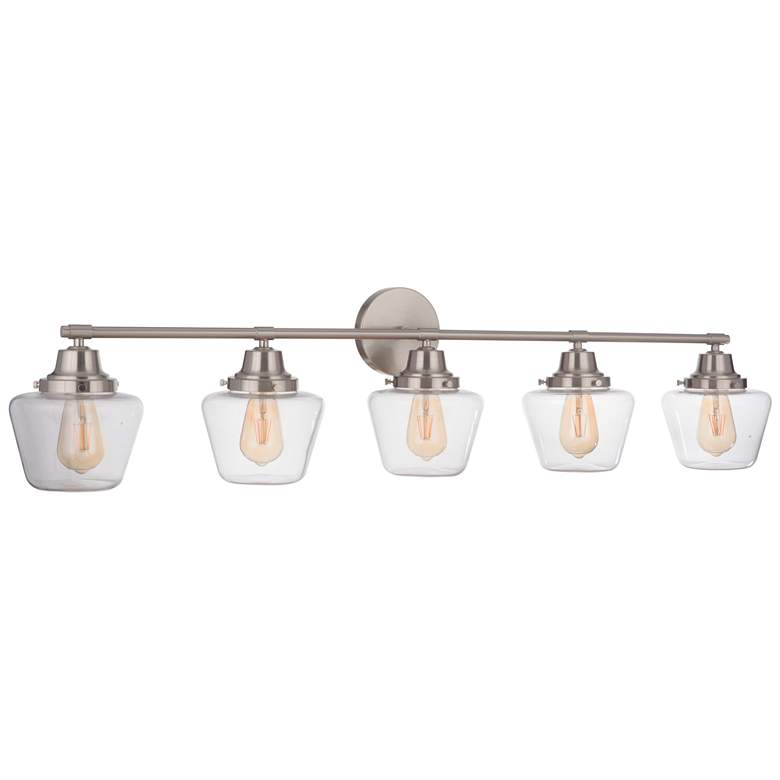 Image 1 Craftmade Essex 5 Light Vanity in Brushed Polished Nickel