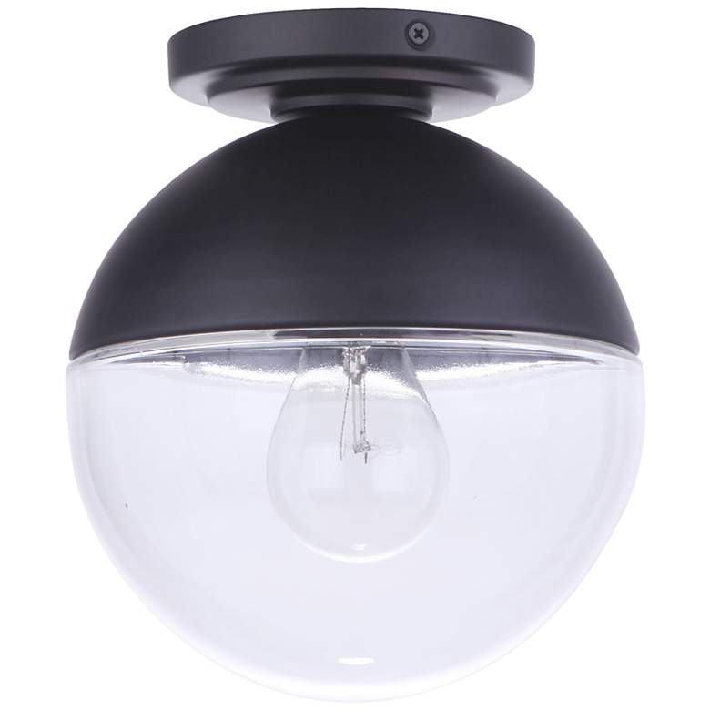 Image 2 Craftmade Evie 7 1/2" Wide Midnight Black Modern Outdoor Ceiling Light