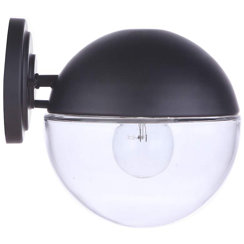 Image 2 Craftmade Evie 8" High Midnight Outdoor Wall Light more views