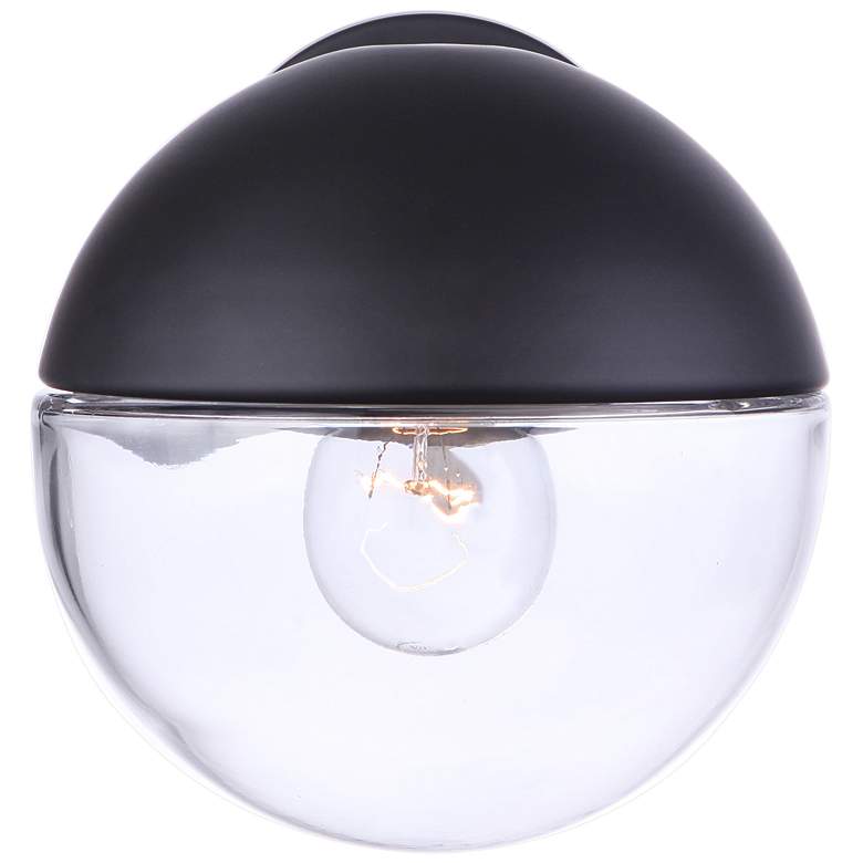 Image 3 Craftmade Evie 8" High Midnight Outdoor Wall Light more views