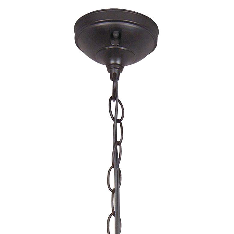 Image 3 Craftmade Frances 18 1/2" Traditional Bronze Outdoor Hanging Light more views