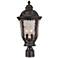 Craftmade Frances 24 1/4" High Traditional Bronze Outdoor Post Light