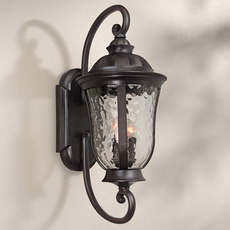 Image 1 Craftmade Frances 28 3/4" High Traditional Oil Bronze Outdoor Light