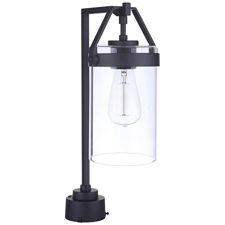 Image 1 Craftmade Franklin 17" High Midnight Outdoor Post Light