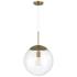 Craftmade Gaze 14" Wide Satin Brass Pendant Light