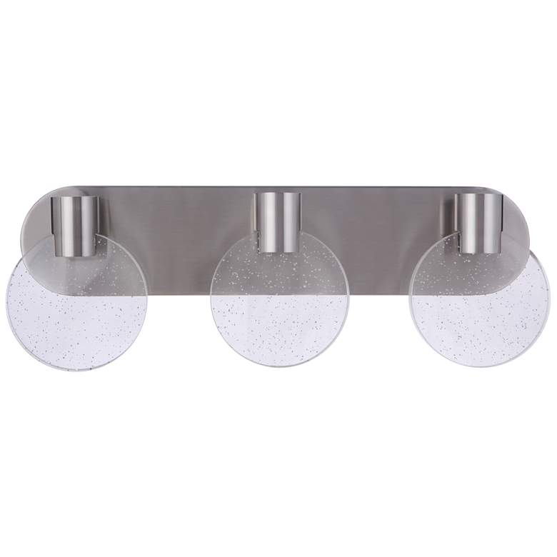 Image 1 Craftmade Glisten 3 Light LED in Brushed Polished Nickel Vanity