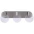 Craftmade  Glisten 3 Light LED in Brushed Polished Nickel Vanity