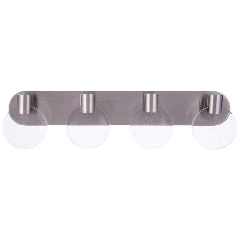 Image 1 Craftmade Glisten 4 Light LED in Brushed Polished Nickel Vanity