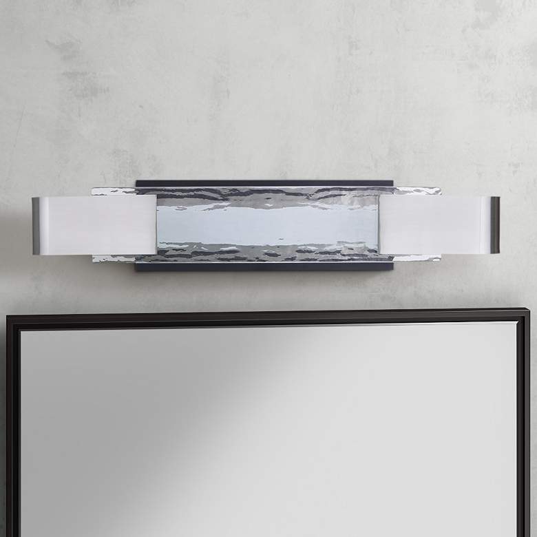 Image 1 Craftmade Harmony 24" Wide Polished Nickel LED Bath Light
