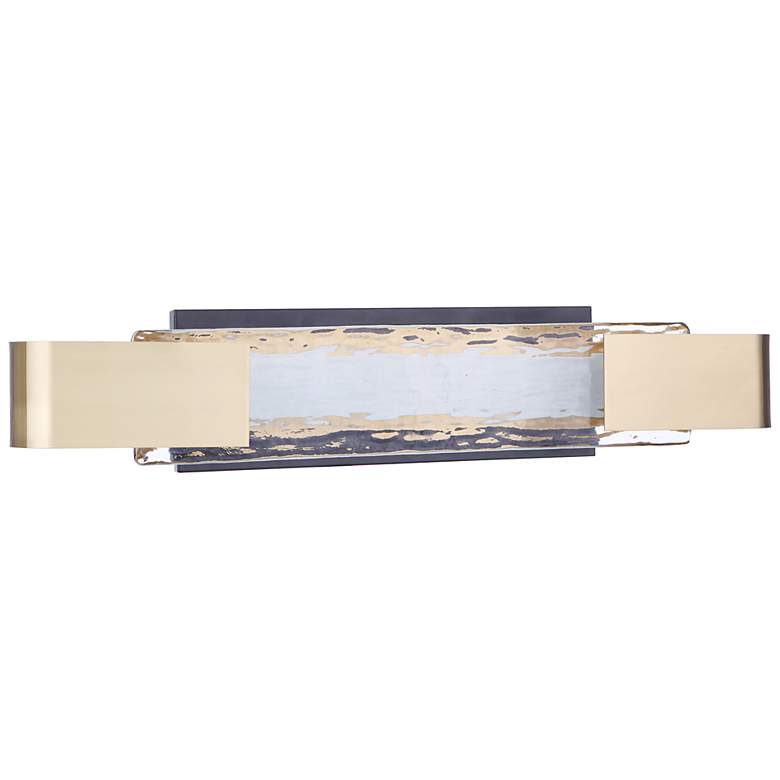 Image 4 Craftmade Harmony 24" Wide Satin Brass LED Bath Light more views