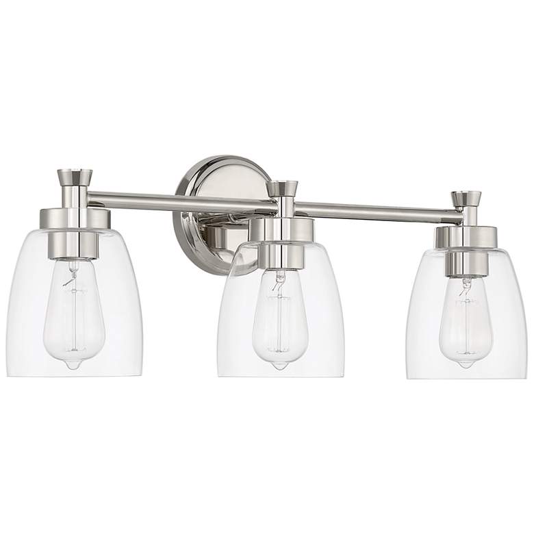 Image 1 Craftmade Henning 24" Wide 3-Light Vanity Bath Bar Fixture