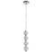 Craftmade Jackie 6 1/4" Wide 4-Globe Nickel LED Modern Pendant