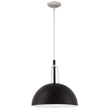 Craftmade Kahn 15 3/4" Wide Midnight Black Modern Dome Pendant