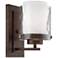 Craftmade Kenswick 9" High Peruvian Bronze Wall Sconce