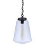 Craftmade Laclede 15" High Midnight Outdoor Hanging Light