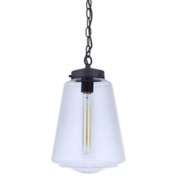 Craftmade Laclede 15&quot; High Midnight Outdoor Hanging Light