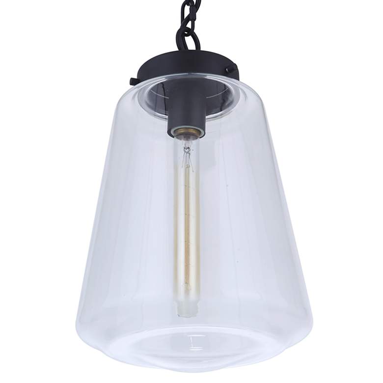 Image 5 Craftmade Laclede 15" High Midnight Outdoor Hanging Light more views