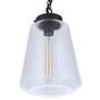 Craftmade Laclede 15" High Midnight Outdoor Hanging Light