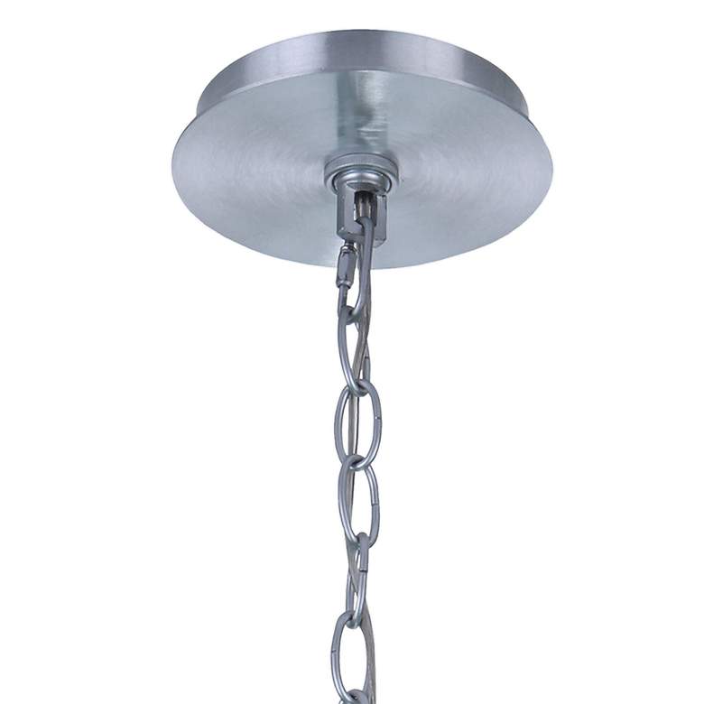 Image 2 Craftmade Laclede 15 inchH Satin Aluminum Outdoor Hanging Light more views