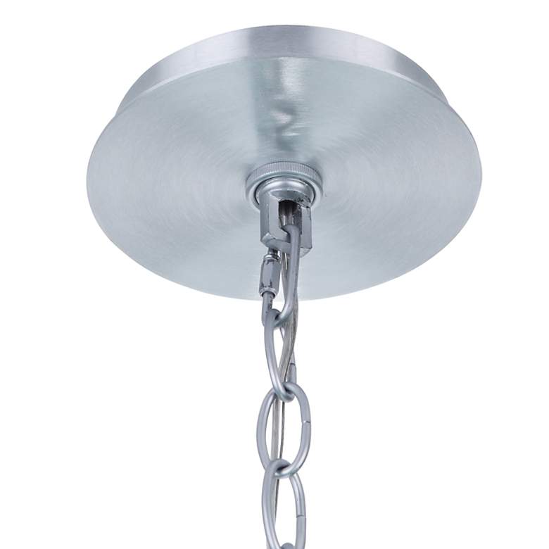 Image 5 Craftmade Laclede 15 inchH Satin Aluminum Outdoor Hanging Light more views