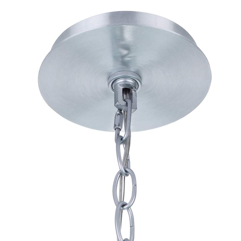 Image 5 Craftmade Laclede 15"H Satin Aluminum Outdoor Hanging Light more views