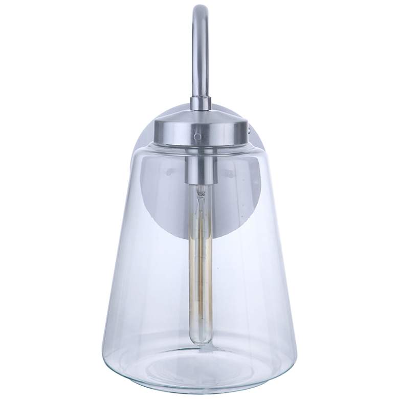 Image 2 Craftmade Laclede 18" High Satin Aluminum Outdoor Wall Light more views