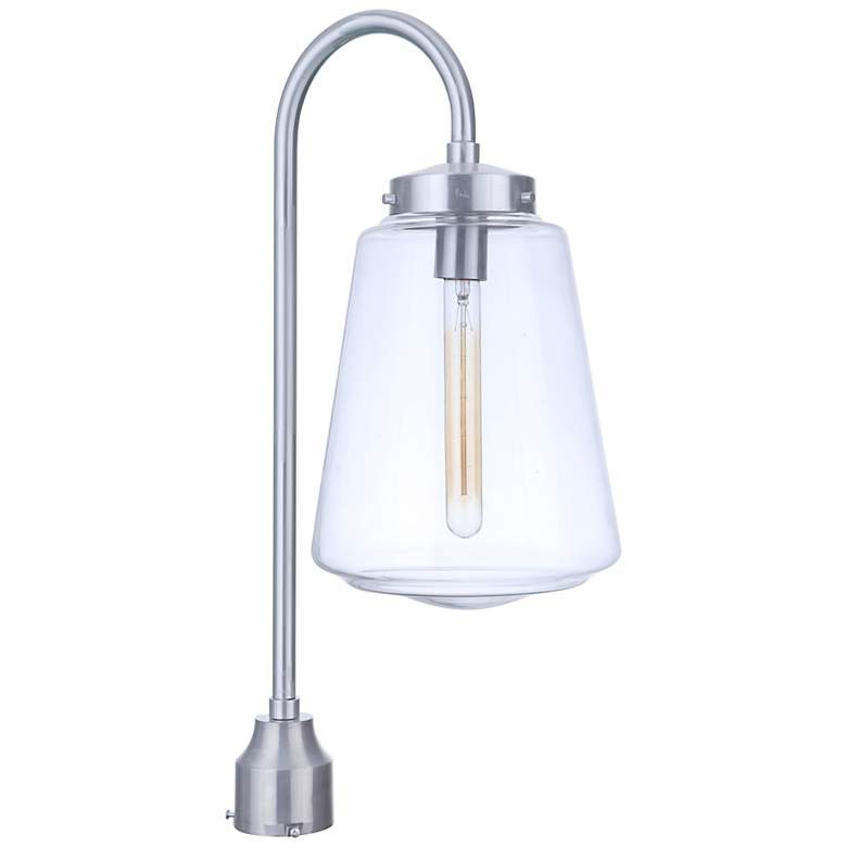 Image 1 Craftmade Laclede 25 1/2"H Satin Aluminum Outdoor Post Light