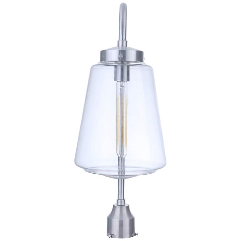 Image 2 Craftmade Laclede 25 1/2"H Satin Aluminum Outdoor Post Light more views