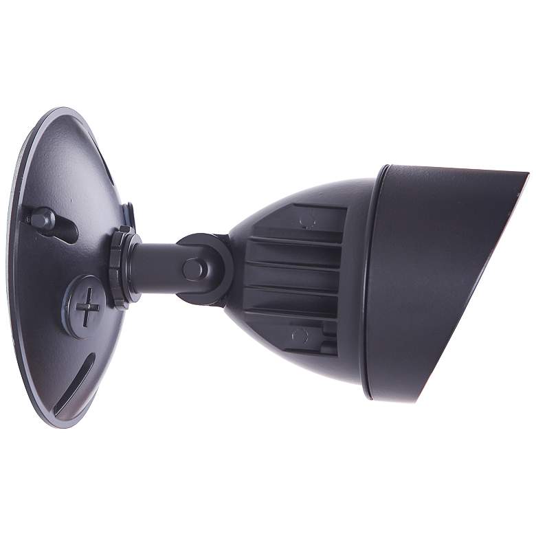 Image 5 Craftmade Marshall 4 1/2" Midnight LED Outdoor Security Flood Light more views