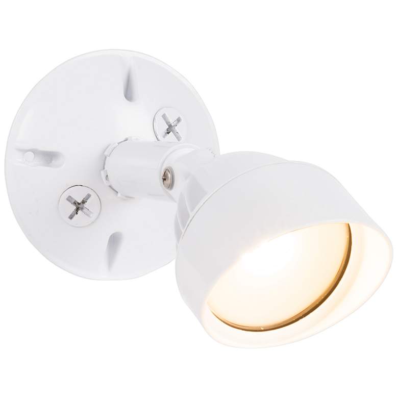 Image 3 Craftmade Marshall 4 1/2" Wide White LED Outdoor Flood Light more views