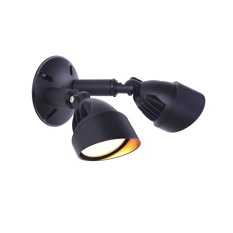 Image 2 Craftmade Marshall 6 1/4" Wide Bronze 2-Light LED Outdoor Flood Light more views