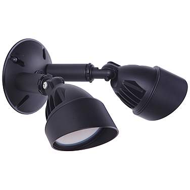 Craftmade Marshall 6 1/4" Wide Bronze 2-Light LED Outdoor Flood Light