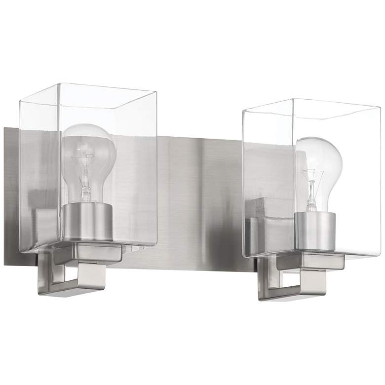Image 1 Craftmade McClane 2 Light Vanity in Brushed Polished Nickel