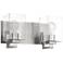 Craftmade McClane 2 Light Vanity in Brushed Polished Nickel