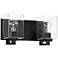 Craftmade McClane 2 Light Vanity in Flat Black