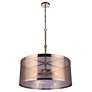 Craftmade Mesh 12 Light Pendant in Satin Brass