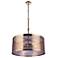 Craftmade Mesh 12 Light Pendant in Satin Brass