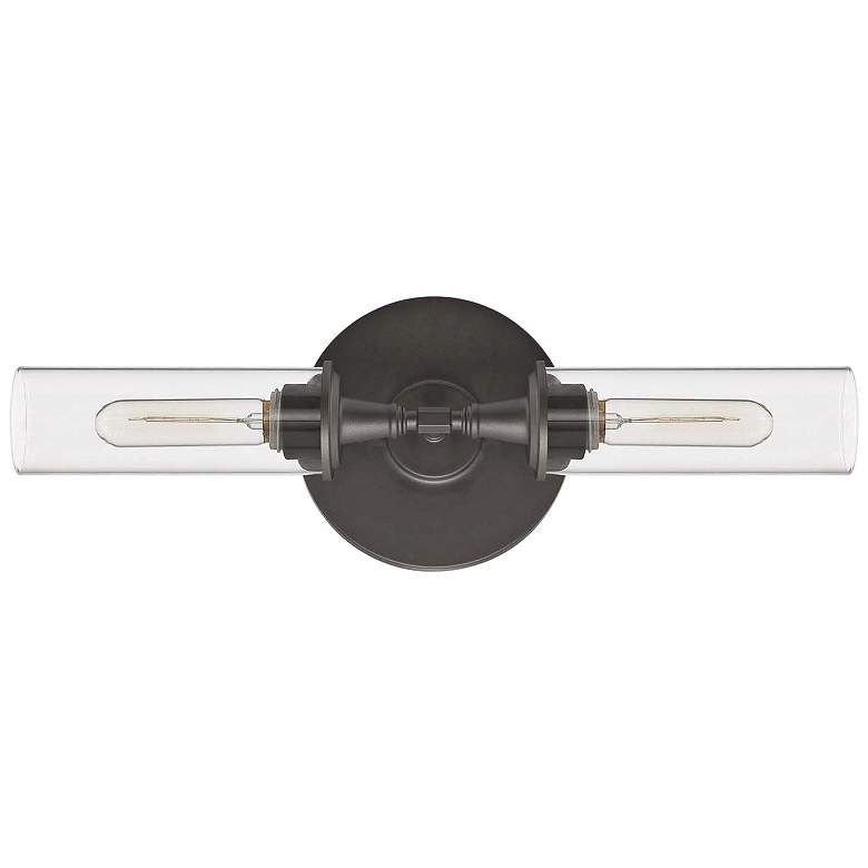 Image 2 Craftmade Modina 6 3/4" High Espresso 2-Light Wall Sconce