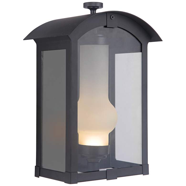 Image 1 Craftmade Montcrest 12" High Midnight LED Outdoor Wall Light