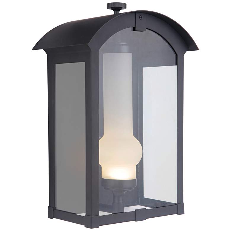 Image 1 Craftmade Montcrest 15 1/4"H Midnight LED Outdoor Wall Light