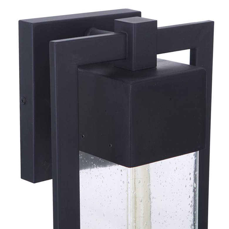 Image 2 Craftmade Perimeter 17 inch High Midnight Outdoor Wall Light more views