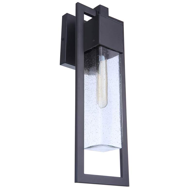 Image 5 Craftmade Perimeter 19 1/2 inch High Midnight Outdoor Wall Light more views