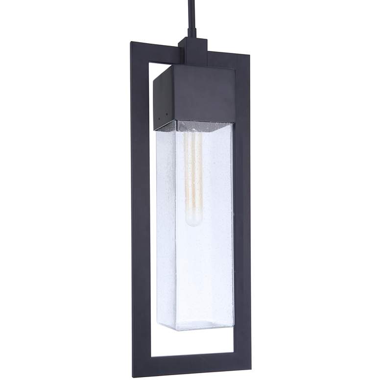 Image 4 Craftmade Perimeter 21 3/4" High Midnight Outdoor Hanging Light more views